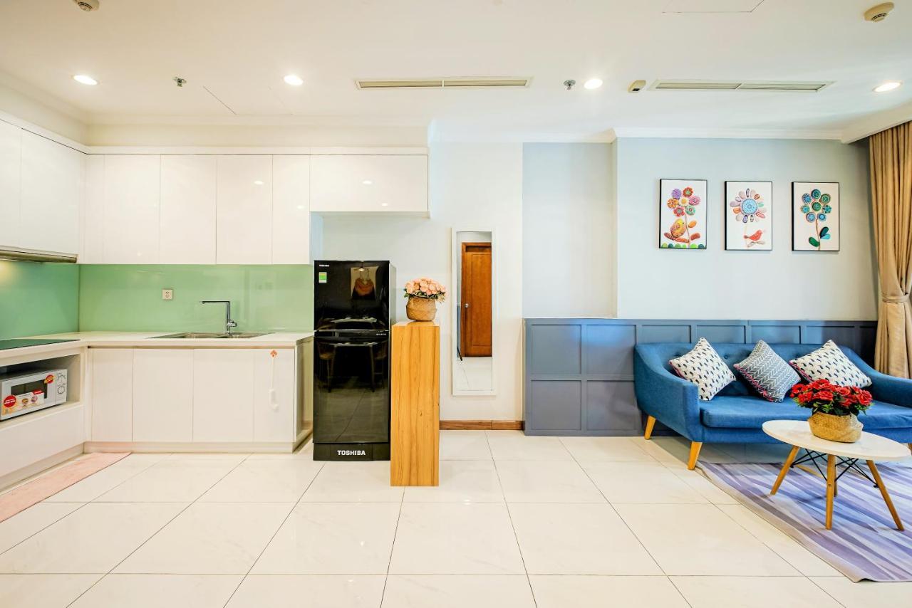 Central Apartments - Vinhomes Central Park, Landmark 81 Area & Ice Skating Rink โฮจิมินห์ซิตี้ ภายนอก รูปภาพ