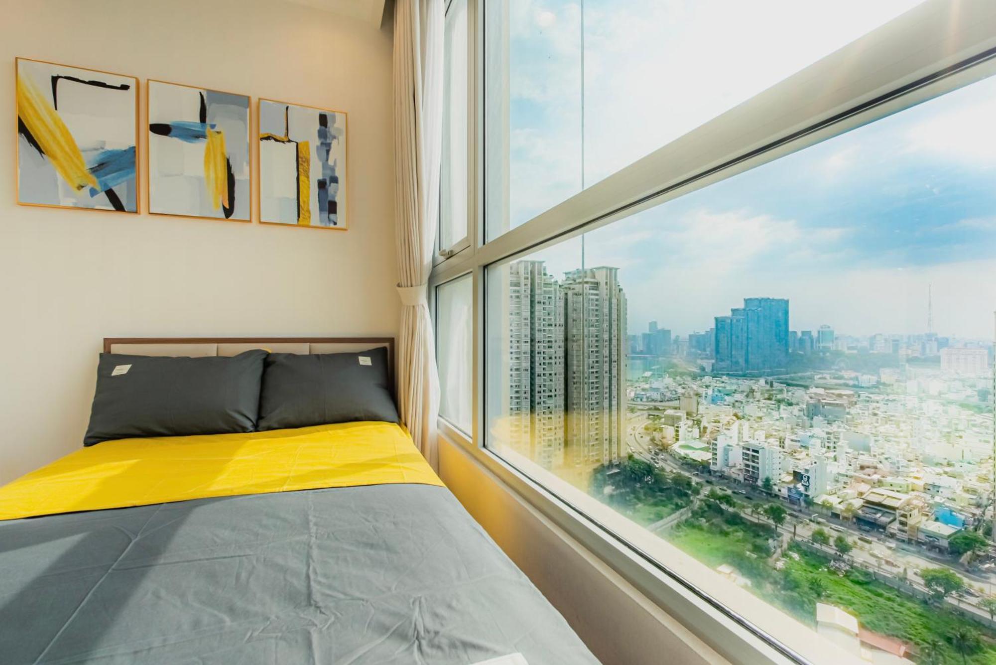 Central Apartments - Vinhomes Central Park, Landmark 81 Area & Ice Skating Rink โฮจิมินห์ซิตี้ ภายนอก รูปภาพ