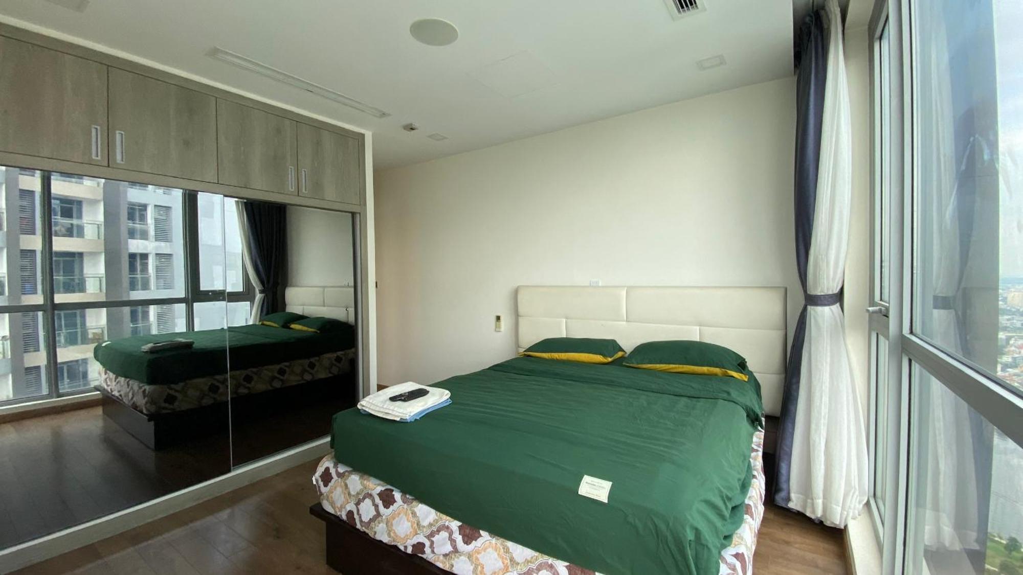 Central Apartments - Vinhomes Central Park, Landmark 81 Area & Ice Skating Rink โฮจิมินห์ซิตี้ ภายนอก รูปภาพ